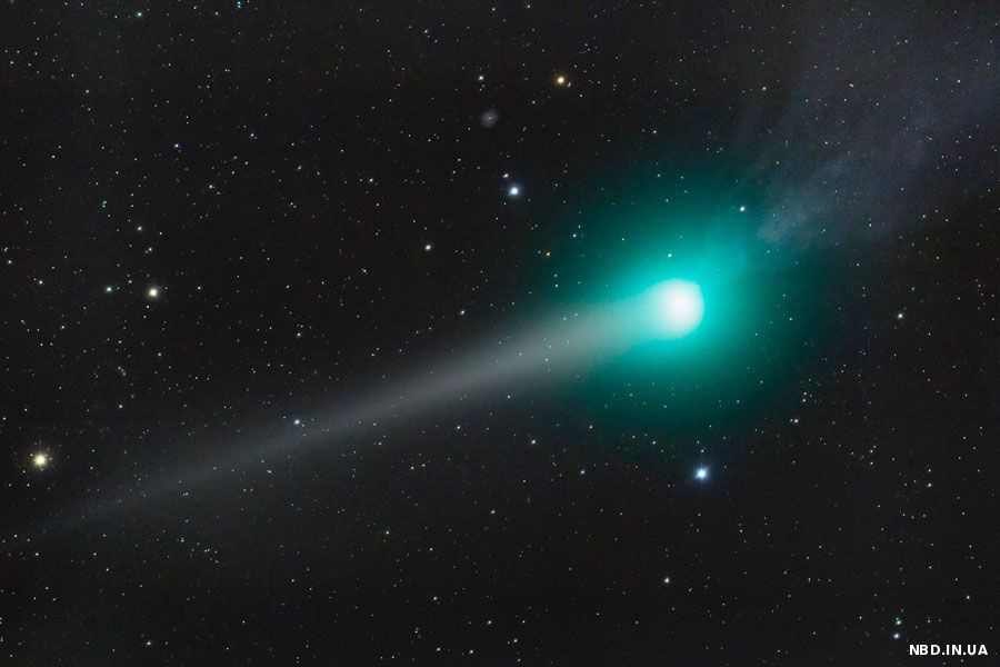 Комета Лулин приблизилась к Земле