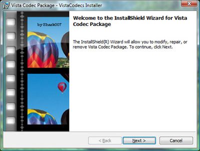 Vista Codec Package 5.1.5: пакет необходимых кодеков