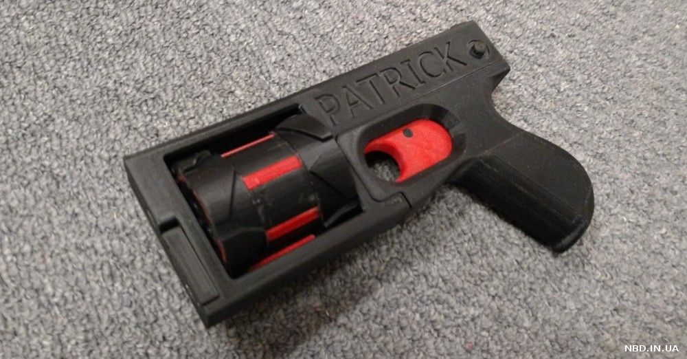 Револьвер на обычном домашнем зд-принтере