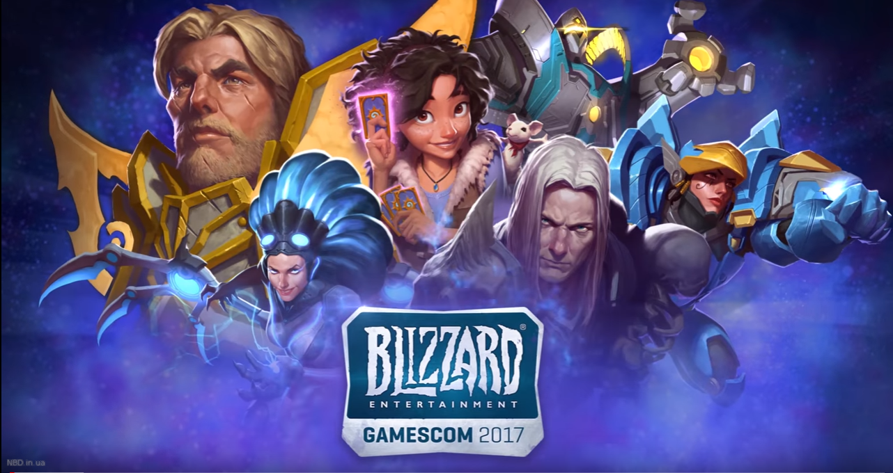 Blizzard на gamescom 2017