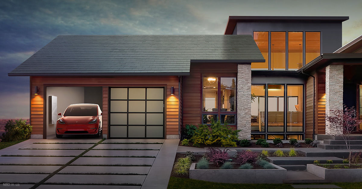 Tesla начала устанавливать солнечные крыши своим сотрудникам