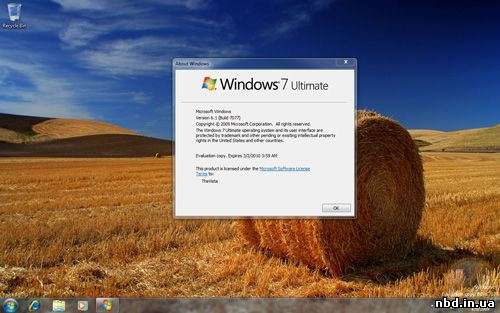 Обзор Windows 7 build 7077