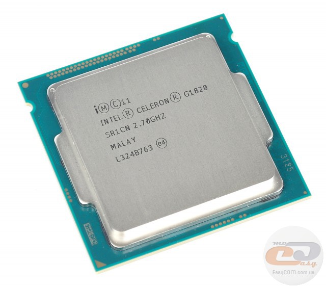 Обзор и тестирование процессора Intel Celeron G1820