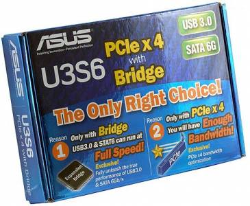 Недорогой контроллер USB 3.0 и SATA600 ASUS U3S6
