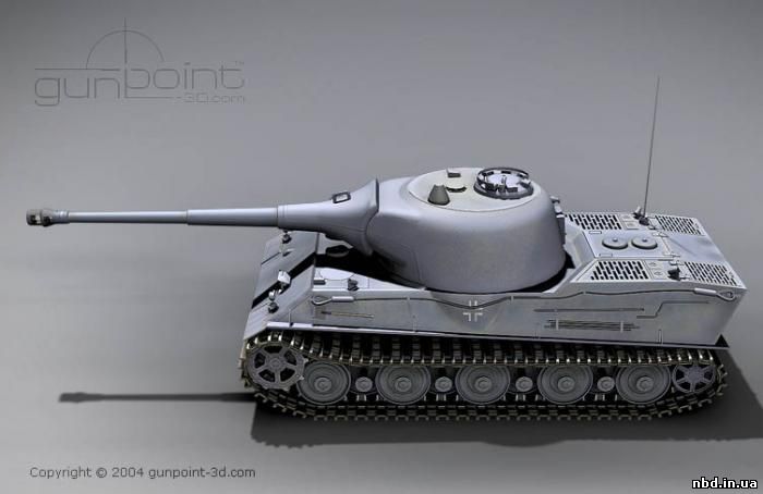 Супертяжёлый танк Panzerkampfwagen VII Lowe (Лев).