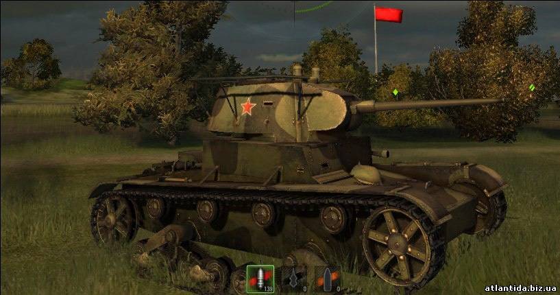 Отличная шкурка для танка Т-26
