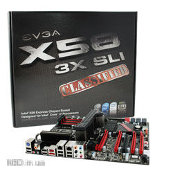 EVGA Reveals X58 Classified Motherboard