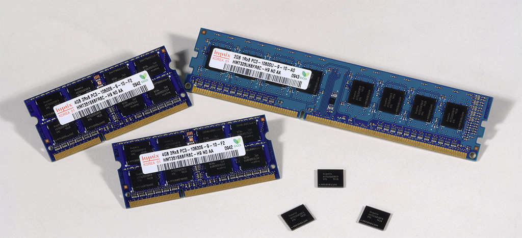 Hynix начала тесты модулей 8 Гб 2-Rank DDR3 R-DIMM