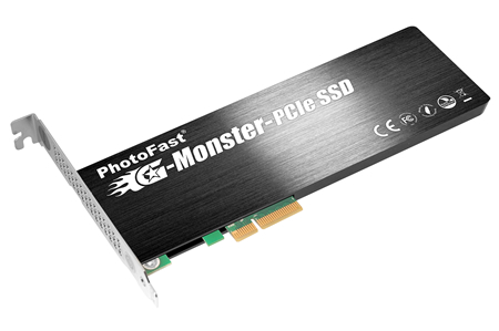 PhotoFast G-Monster PCIe SSD — 750 МБ/с и немалая ёмкость