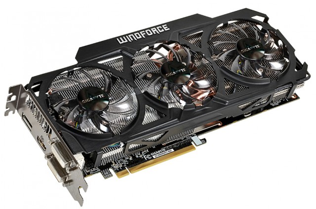 Видеокарта GIGABYTE Radeon R9 290X (GV-R929XWF3-4GD) с кулером WINDFORCE 3X 450W