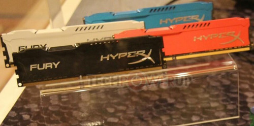 CES 2014: Kingston HyperX Fury – новая серия производительной DDR3-памяти