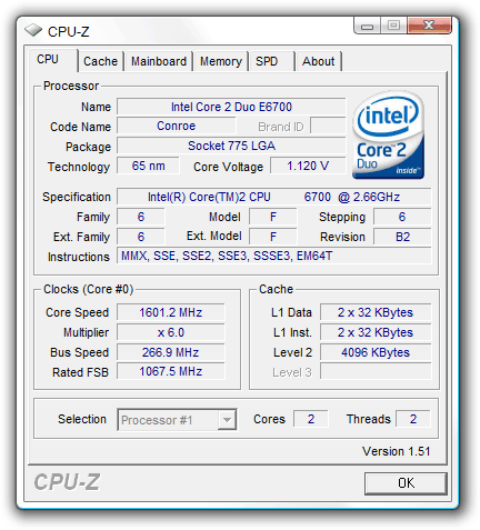 CPU-Z v1.51