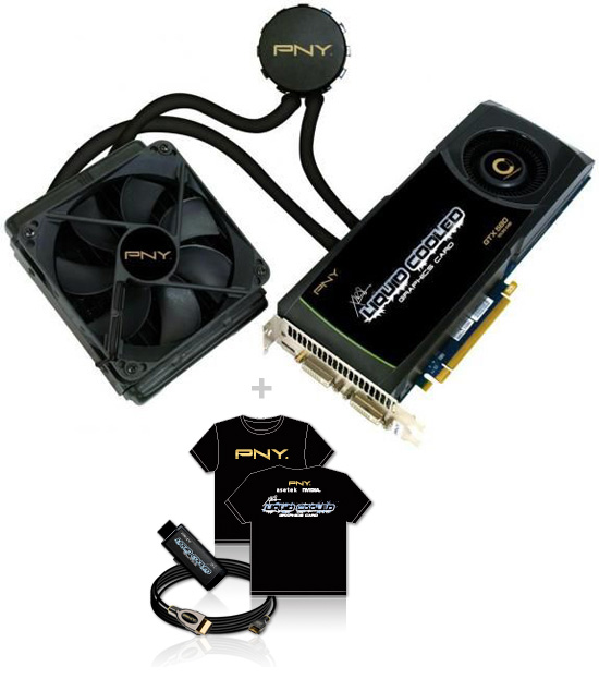 Дуэт PNY GeForce GTX 580 с «водянкой» от Asetek