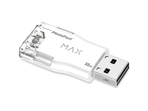 Накопитель PhotoFast i-FlashDrive для переноса данных с iOS-устройств