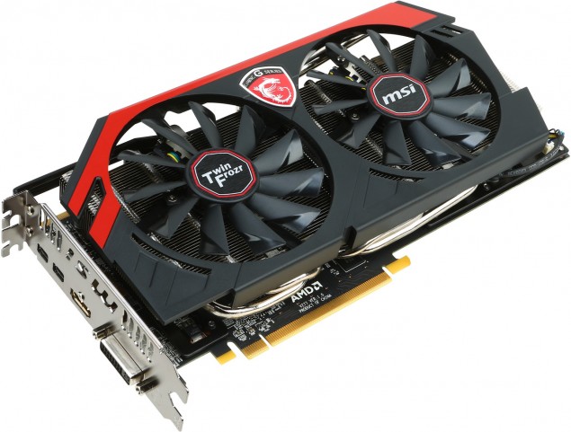 6-гигабайтная версия видеокарты MSI Radeon R9 280X GAMING