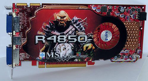 Видеокарта MSI R4850 отлично работает на 700MHz