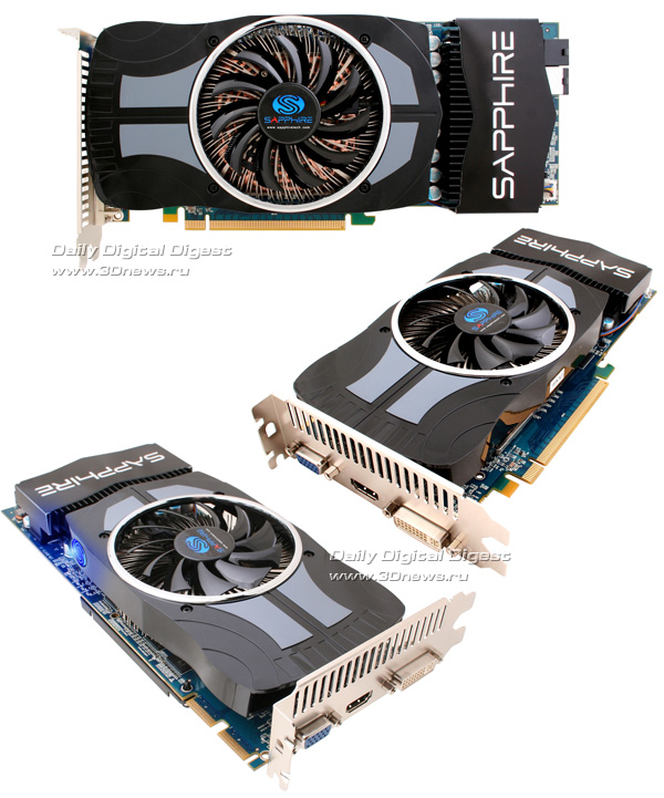 Sapphire Radeon HD 4870 Vapor-X Cooling с 1 и 2 Гб памяти